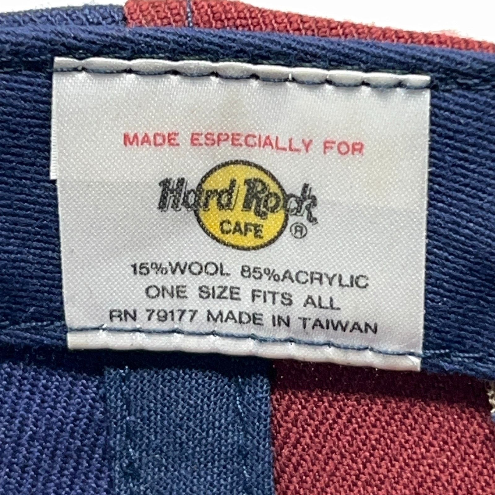 Hard Rock Cafe Vintage 90s Hard Rock Cafe Nashville Hat Baseball Cap Blue Size ONE SIZE - 9 Thumbnail