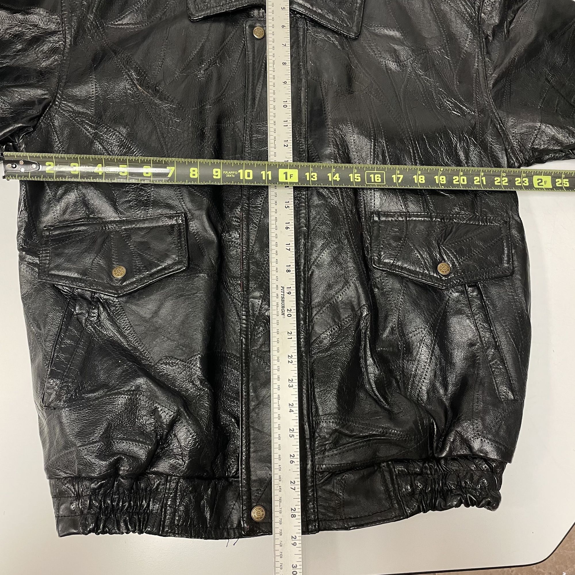 Other Vtg Roadpro PIGSKIN Leather Motorcycle BIKER Bomber Size US L / EU 52-54 / 3 - 9 Thumbnail