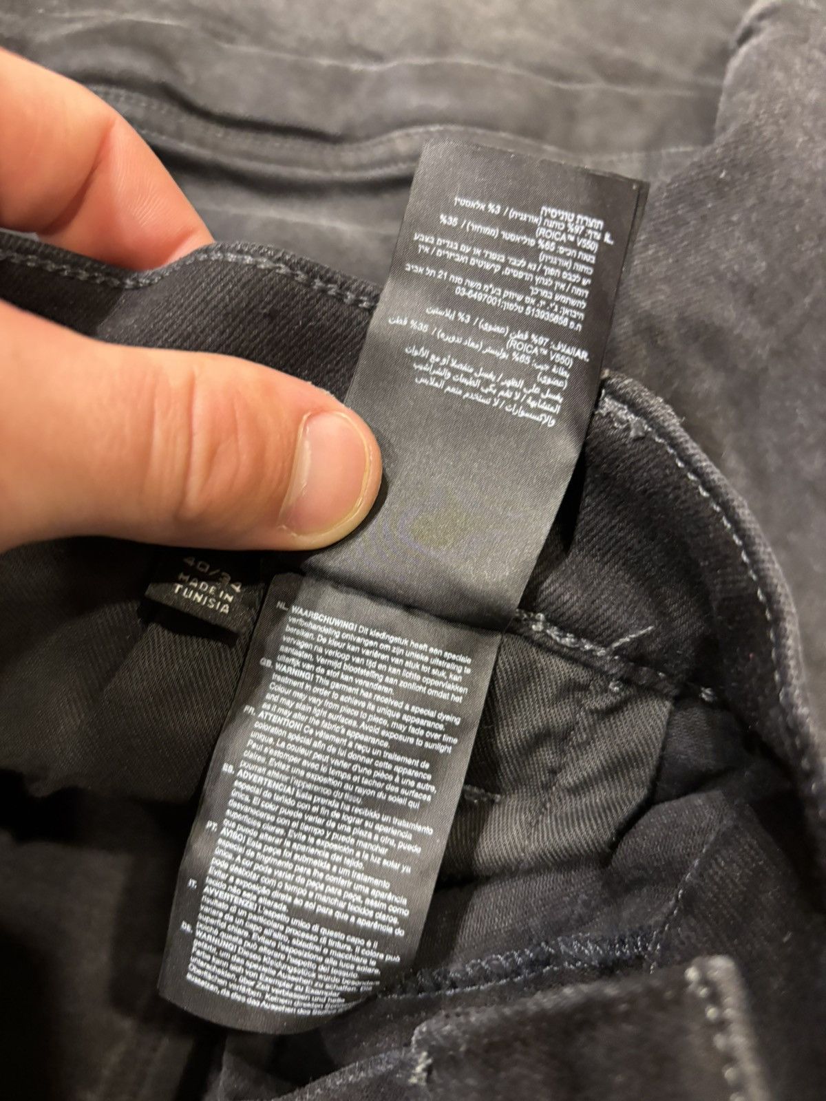 G-Star GStar Raw Rackam Denim Jeans Size US 34 / EU 50 - 10 Thumbnail