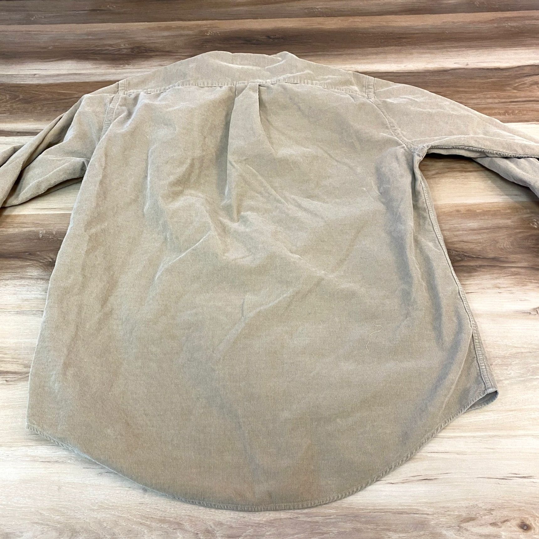 Brooks Brothers Brooks Brothers Corduroy Shirt Mens Small Button Down Khaki Tan Long Sleeve Size US S / EU 44-46 / 1 - 6 Thumbnail