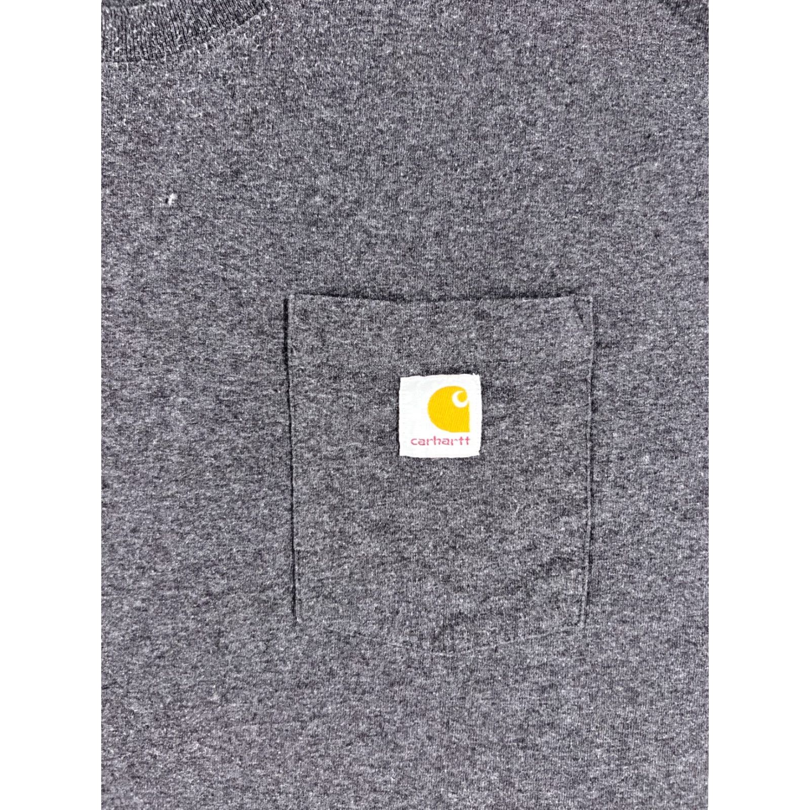 Carhartt Carhartt Shirt Men XL Gray Short Sleeve Crew Neck Pocket Logo Size US XL / EU 56 / 4 - 6 Thumbnail