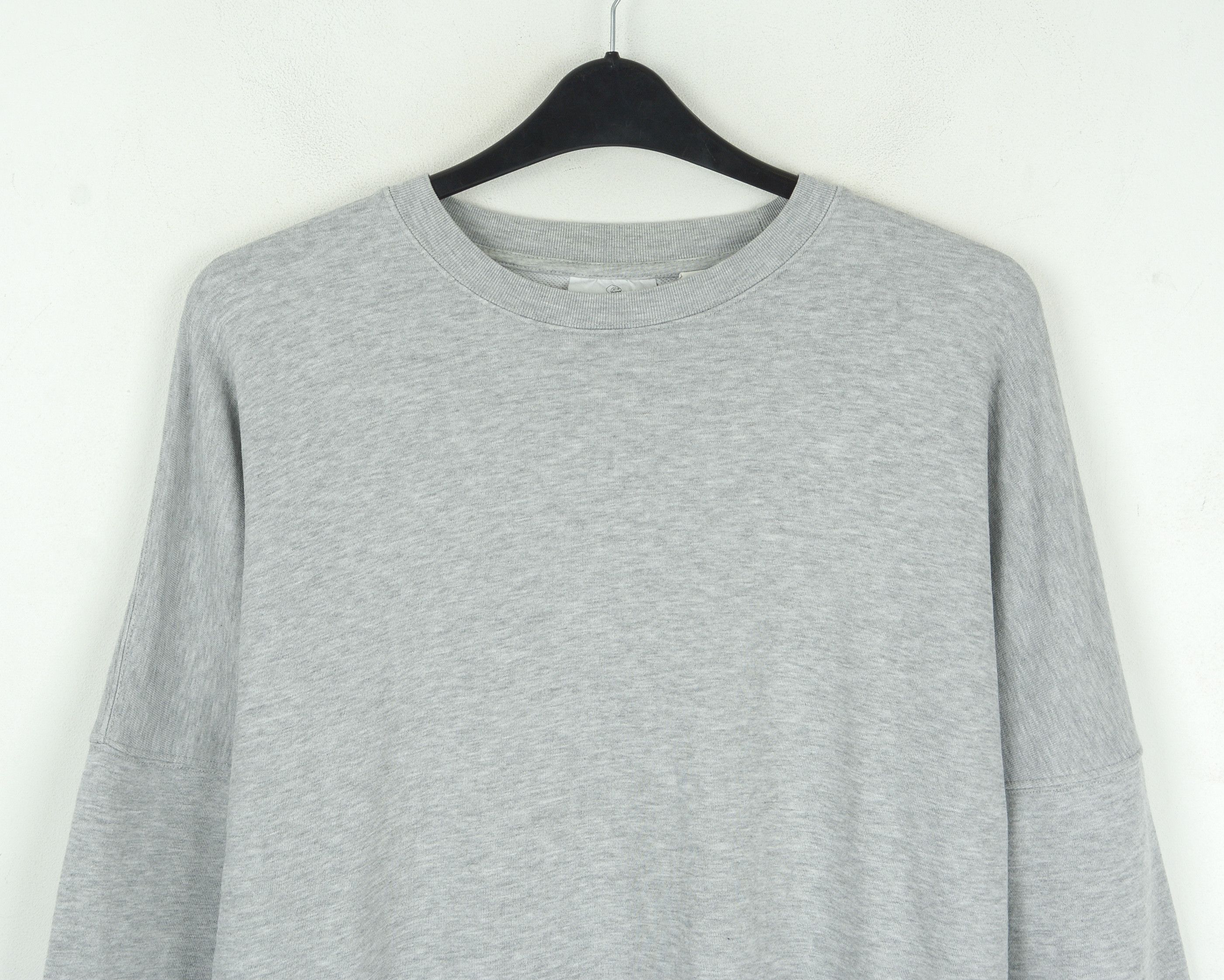 Cheap Monday Zone Sweat Jumper Pullover Sweatshirt Crew Neck Grey Active Size US M / EU 48-50 / 2 - 2 Thumbnail