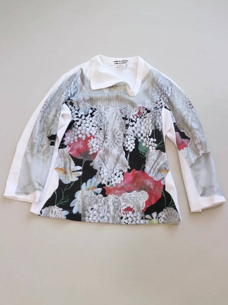 Comme des Garcons Comme des Garcons 2017 Floral Top - dmc Size US XS / EU 42 / 0 - 1 Thumbnail