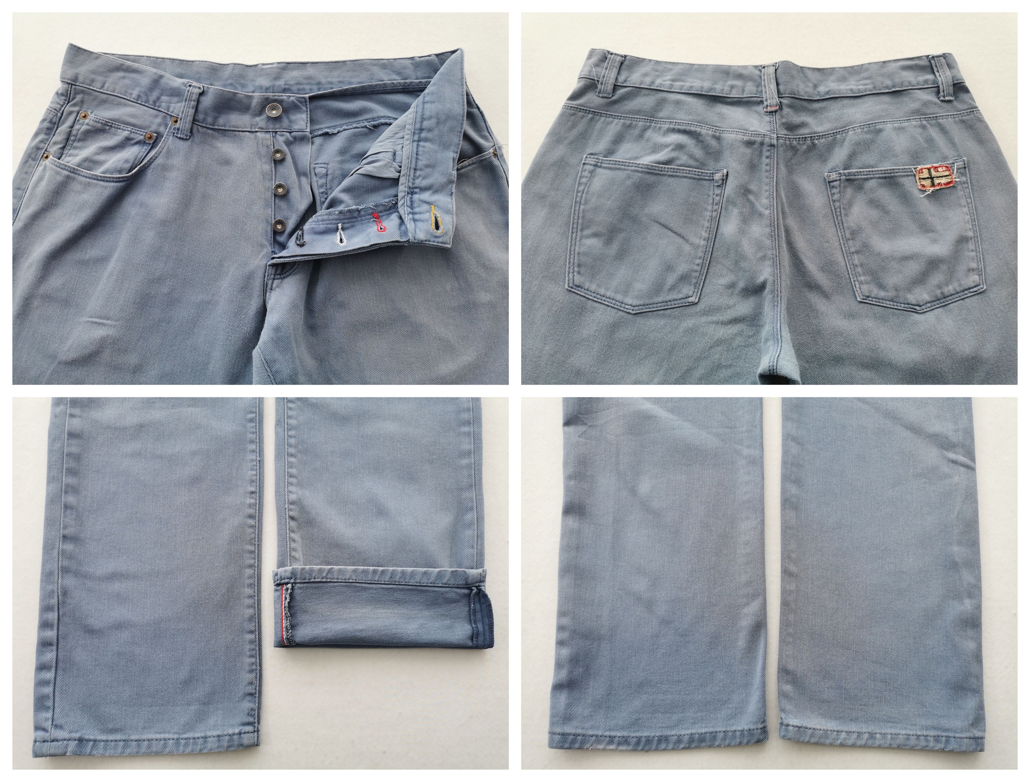 Napapijri Vintage 90's Napapijri Denim Jeans Size 35 Size US 35 - 8 Thumbnail