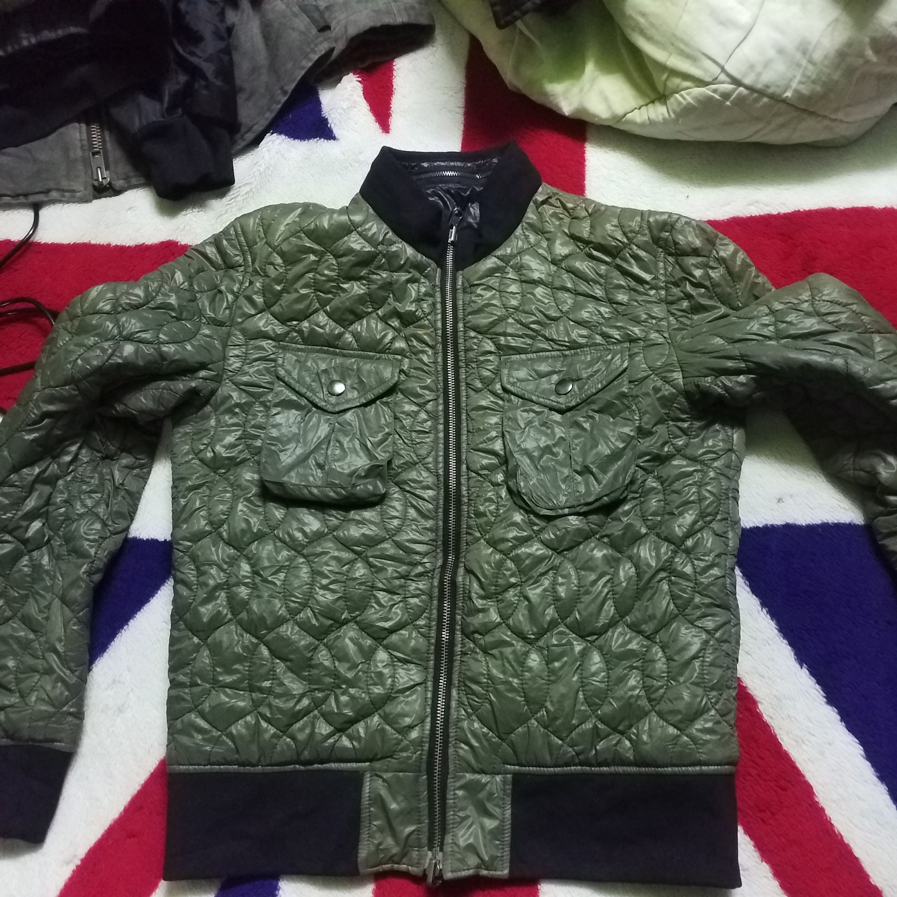Japanese Brand × Melrose ARMY GREEN LIGHT JACKET BOMBER BALLON 😆😆 Size US M / EU 48-50 / 2 - 1 Thumbnail