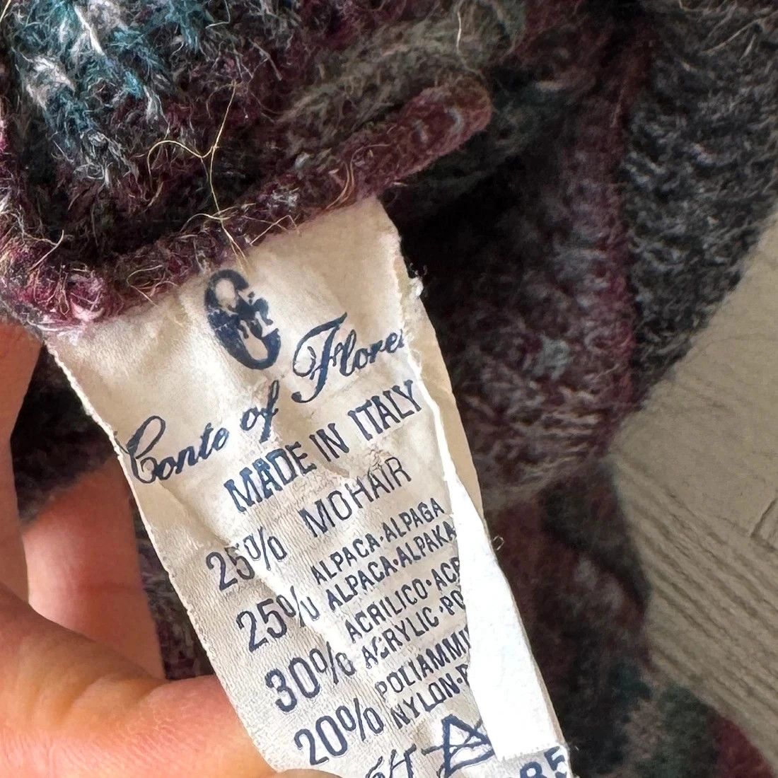 Vintage Vintage Chunky Knit Wool Blend Sweater Elegant Oversized Size US L / EU 52-54 / 3 - 7 Thumbnail