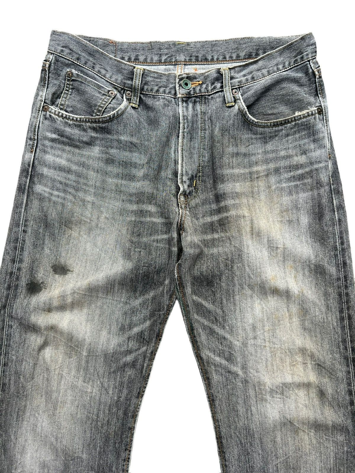 Edwin Vintage Edwin 505zx Selvedge Distressed Denim Jeans 36x31 Size US 36 / EU 52 - 4 Thumbnail