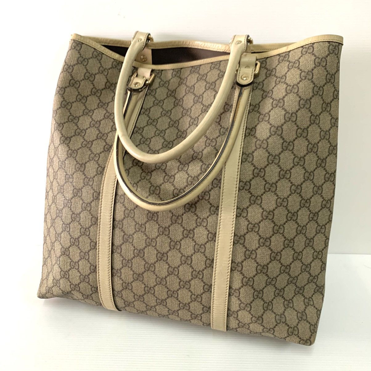 Gucci Gucci Monogram Large Tote Handle Bag Size ONE SIZE - 3 Thumbnail