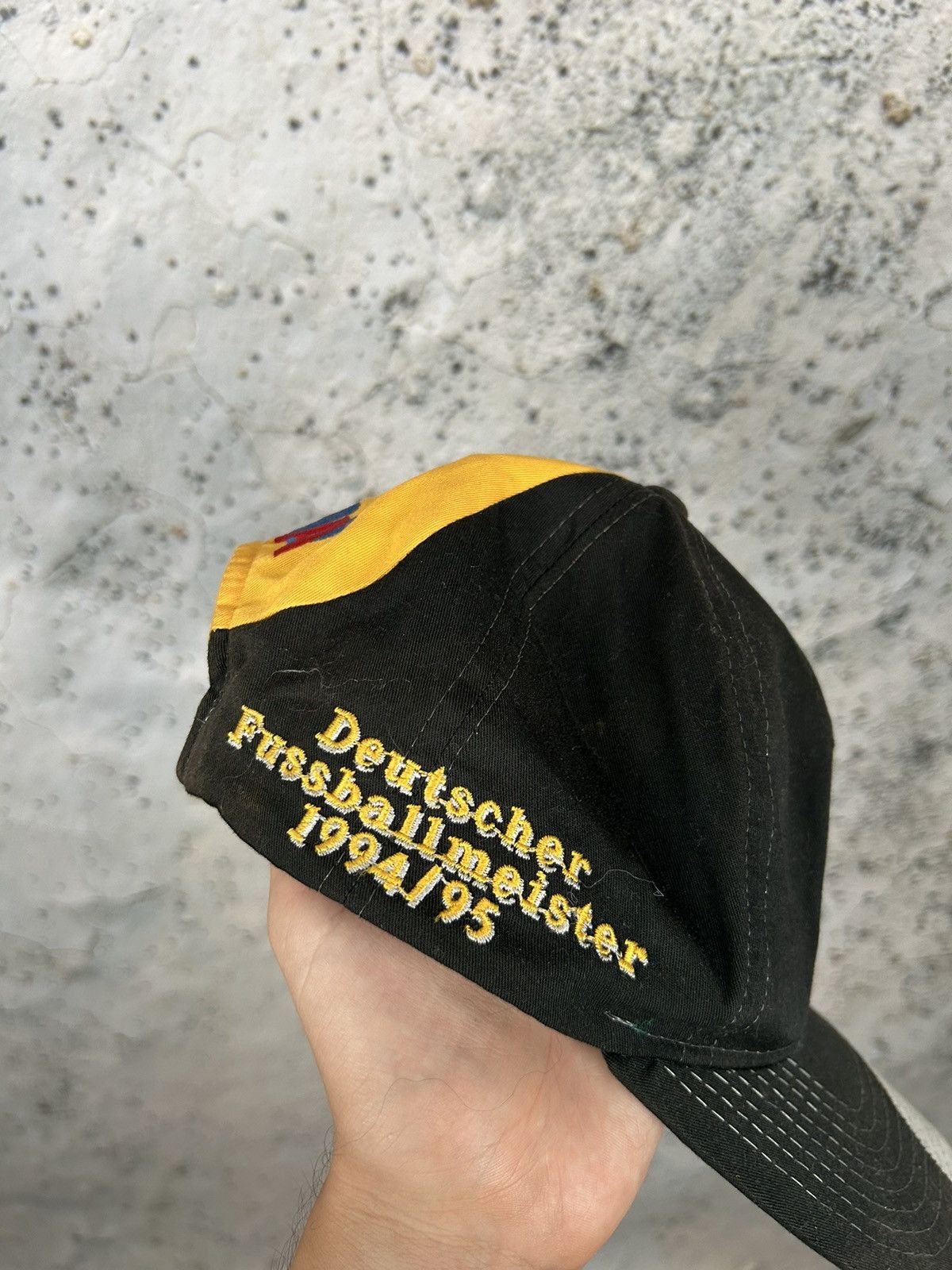 Vintage Vintage Borussia Dortmund Soccer Hat Football 90s Rare Size ONE SIZE - 4 Thumbnail