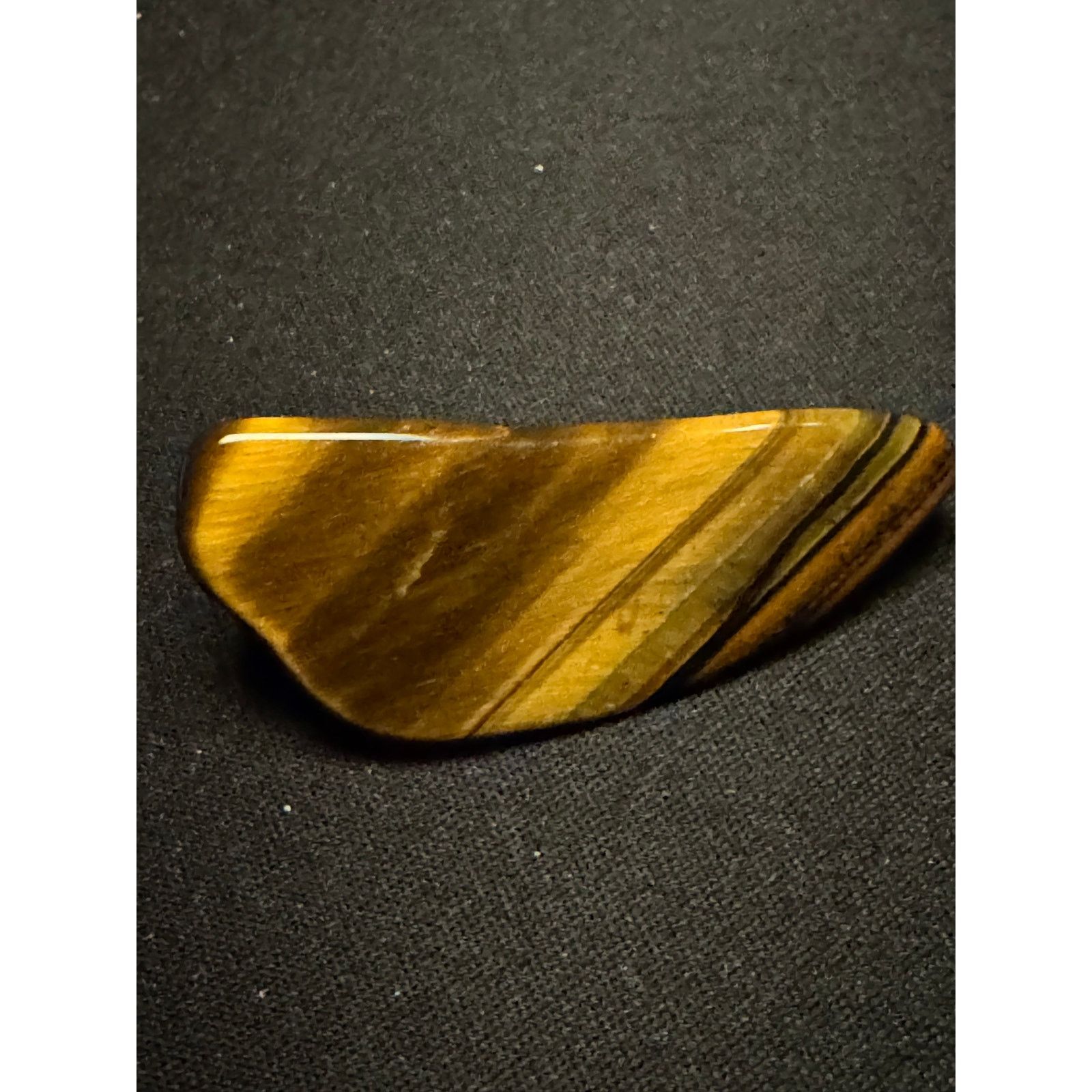 Other Vintage Handmade Agate Stone Tie Bar Size ONE SIZE - 2 Thumbnail