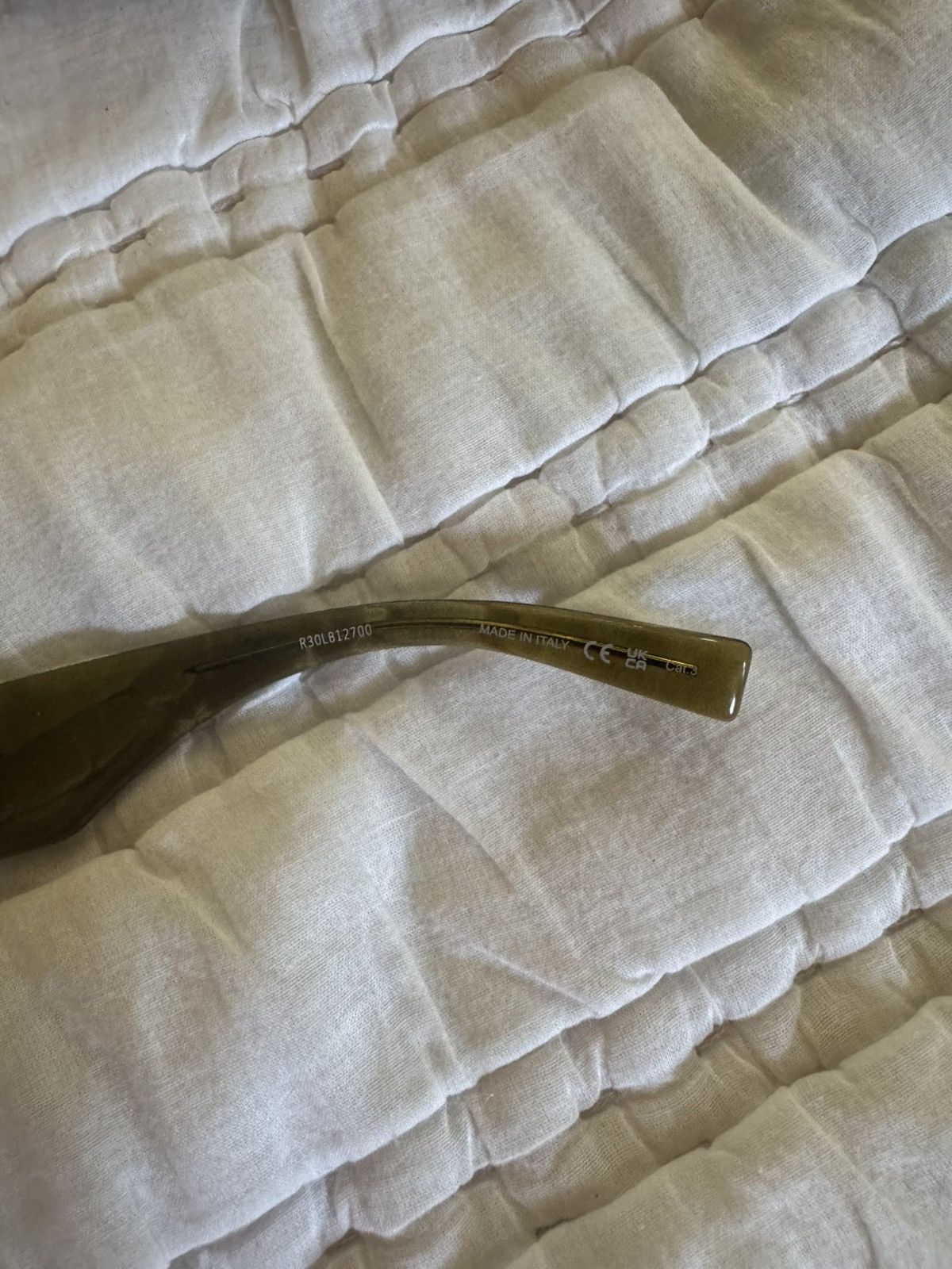 Saint Laurent Paris Saint Laurent Green Sunglasses Size ONE SIZE - 3 Thumbnail