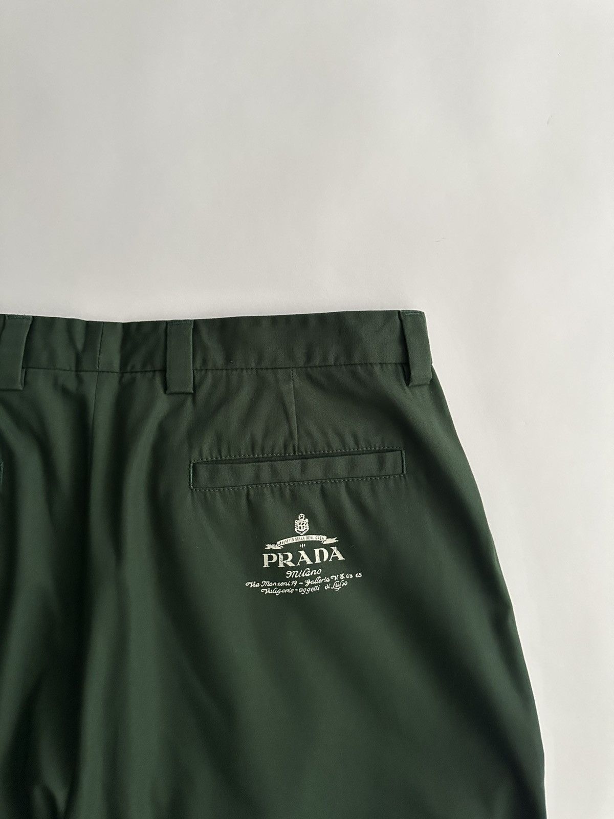 Prada Prada by Raf Simons Wide Logo Pants Size US 34 / EU 50 - 7 Thumbnail