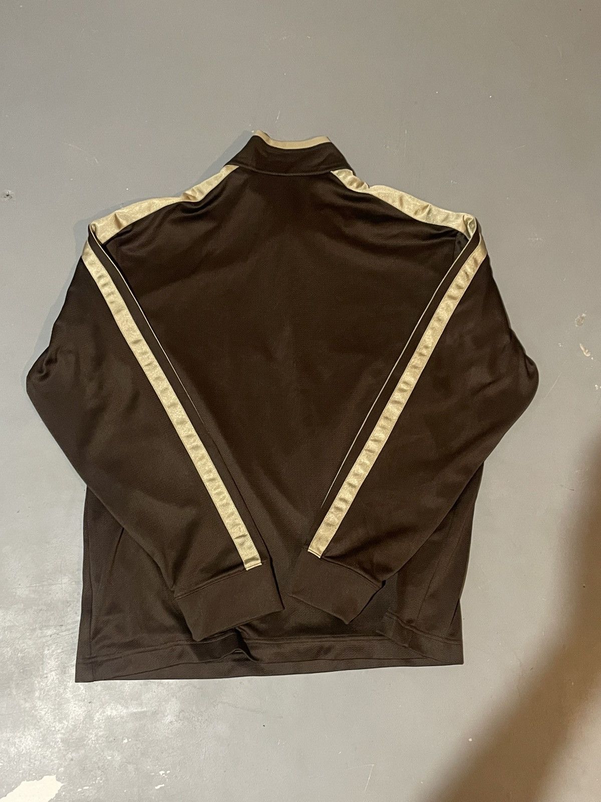 Nike Y2K 2000s Nike Quarter Zip Pullover – Brown / Beige Vintage Size US XL / EU 56 / 4 - 2 Thumbnail