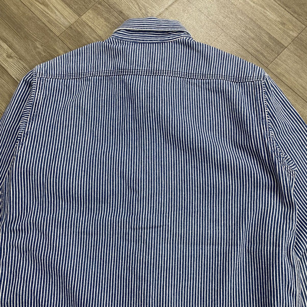 Sugar Cane 1990s Vintage Sugar Cane Hickory Denim Work Shirt Size US M / EU 48-50 / 2 - 10 Thumbnail