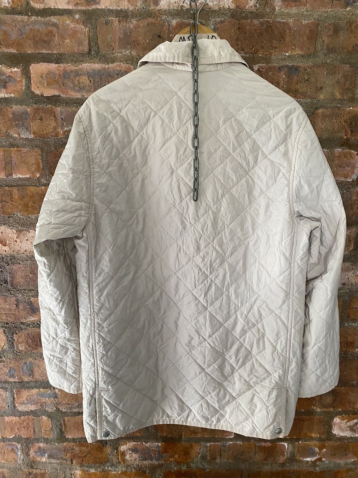 Salvatore Ferragamo 1990s Ferragamo Quilted abstract lining Jacket Size M / US 6-8 / IT 42-44 - 9 Thumbnail