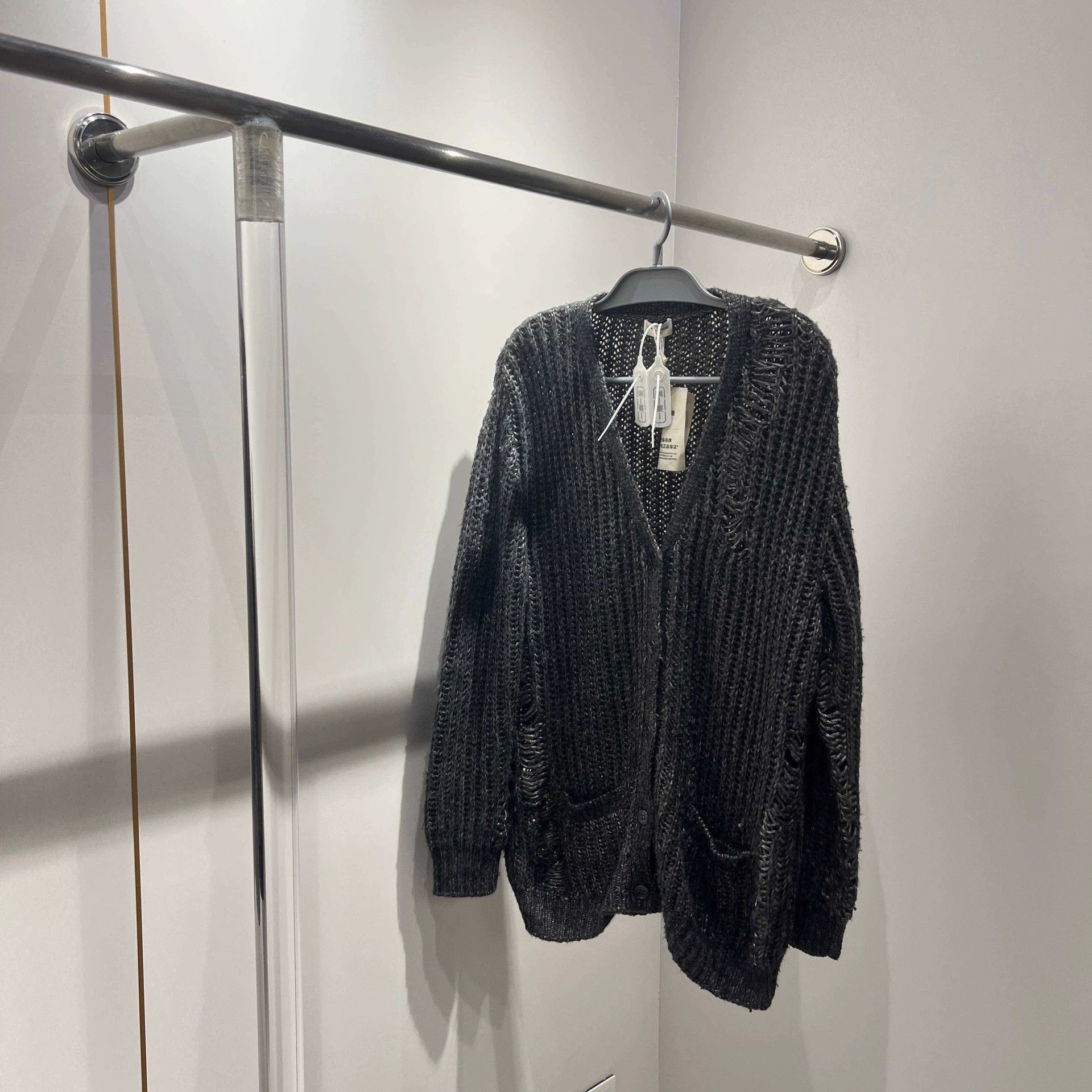 Saint Laurent Paris Saint Laurent Paris Mohair knitted sweater Size US M / EU 48-50 / 2 - 1 Thumbnail
