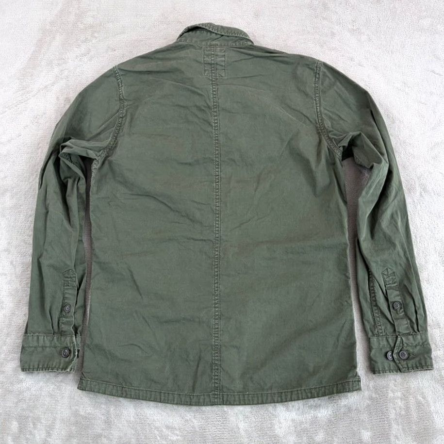 Relwen Relwen Field Jacket Shirt Military Green Organic Cotton Men Medium Size US M / EU 48-50 / 2 - 5 Thumbnail