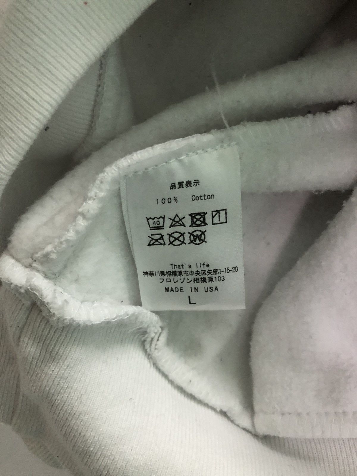Japanese Brand × Vintage That’s Life Boxy Hoodie Size US L / EU 52-54 / 3 - 14 Thumbnail