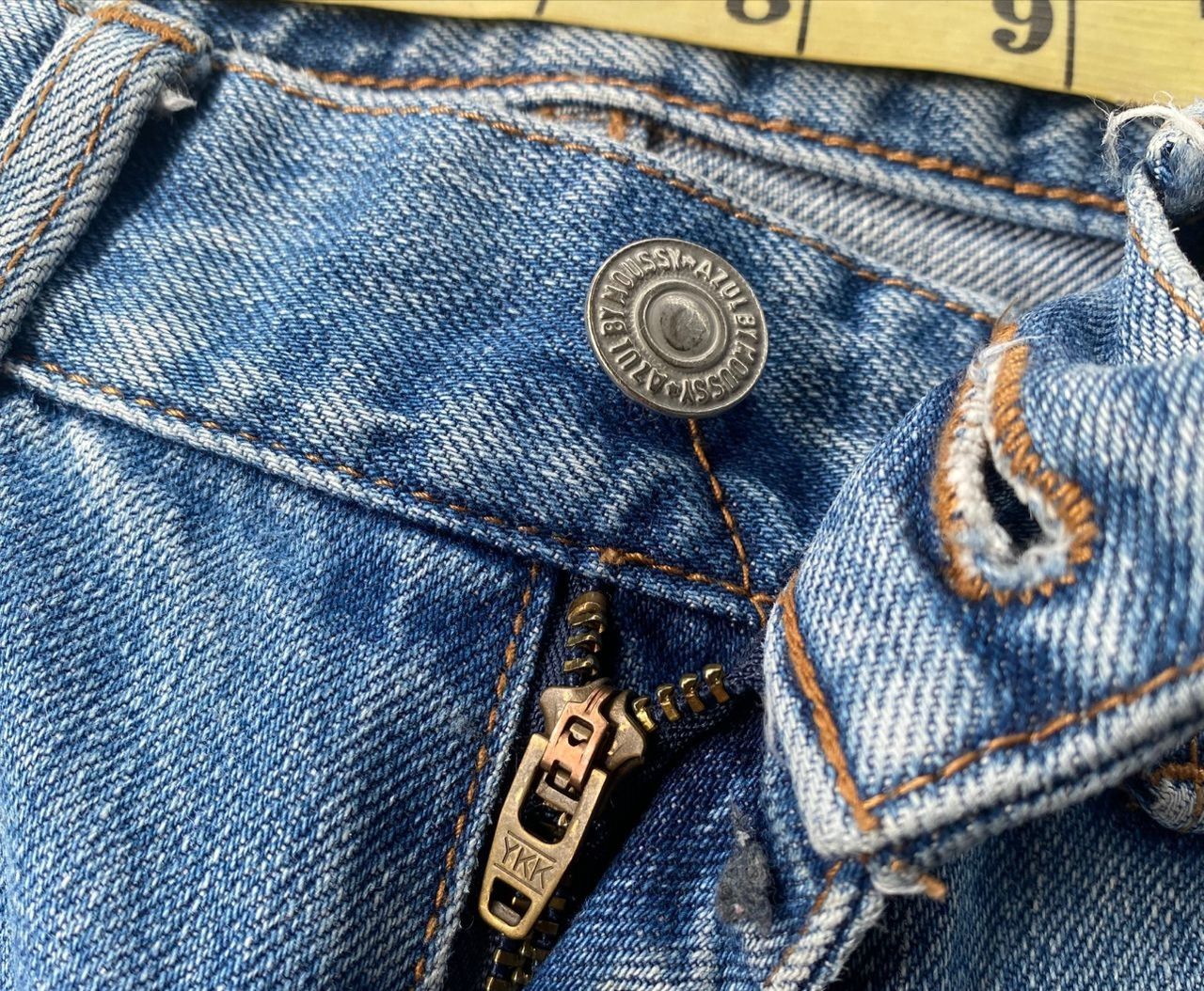 MOUSSY Vintage Azul by Moussy Distressed Slim Denim Size US 29 - 22 Thumbnail