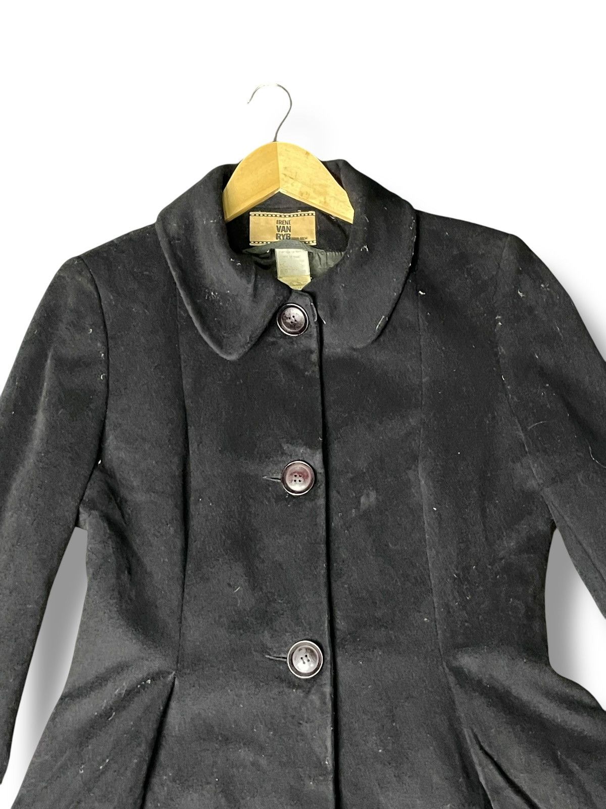 Designer × Vintage Irene Van Ryb x Vintage Wool Mid-length Dress (40) Size S / US 4 / IT 40 - 4 Thumbnail