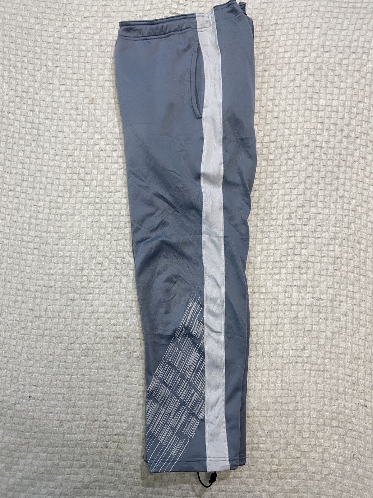 Carhartt Wip × Nike VINTAGE NIKE 90S BAGGY WIDE LEG SWOOSH TRACK PANTS Y2K Size US 30 / EU 46 - 3 Thumbnail