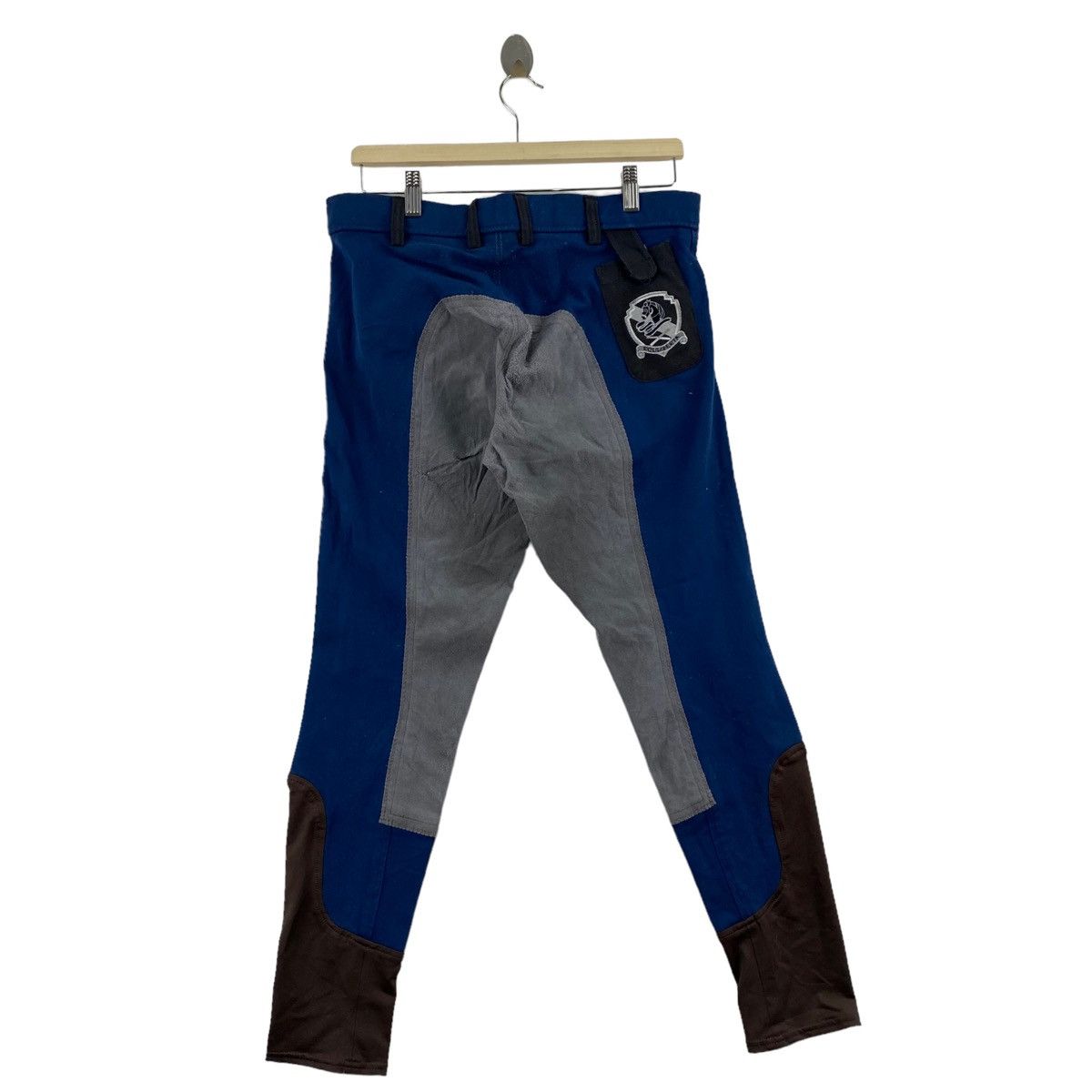 Japanese Brand EQULIBERTA Japanese Brand Multi Color Fancy Elastic Pant Size US 33 - 4 Thumbnail