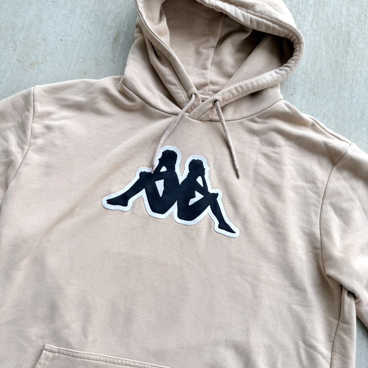 Kappa Kappa Hoodie Men Size XL Pullover Tan Sweatshirt Size US XL / EU 56 / 4 - 2 Thumbnail