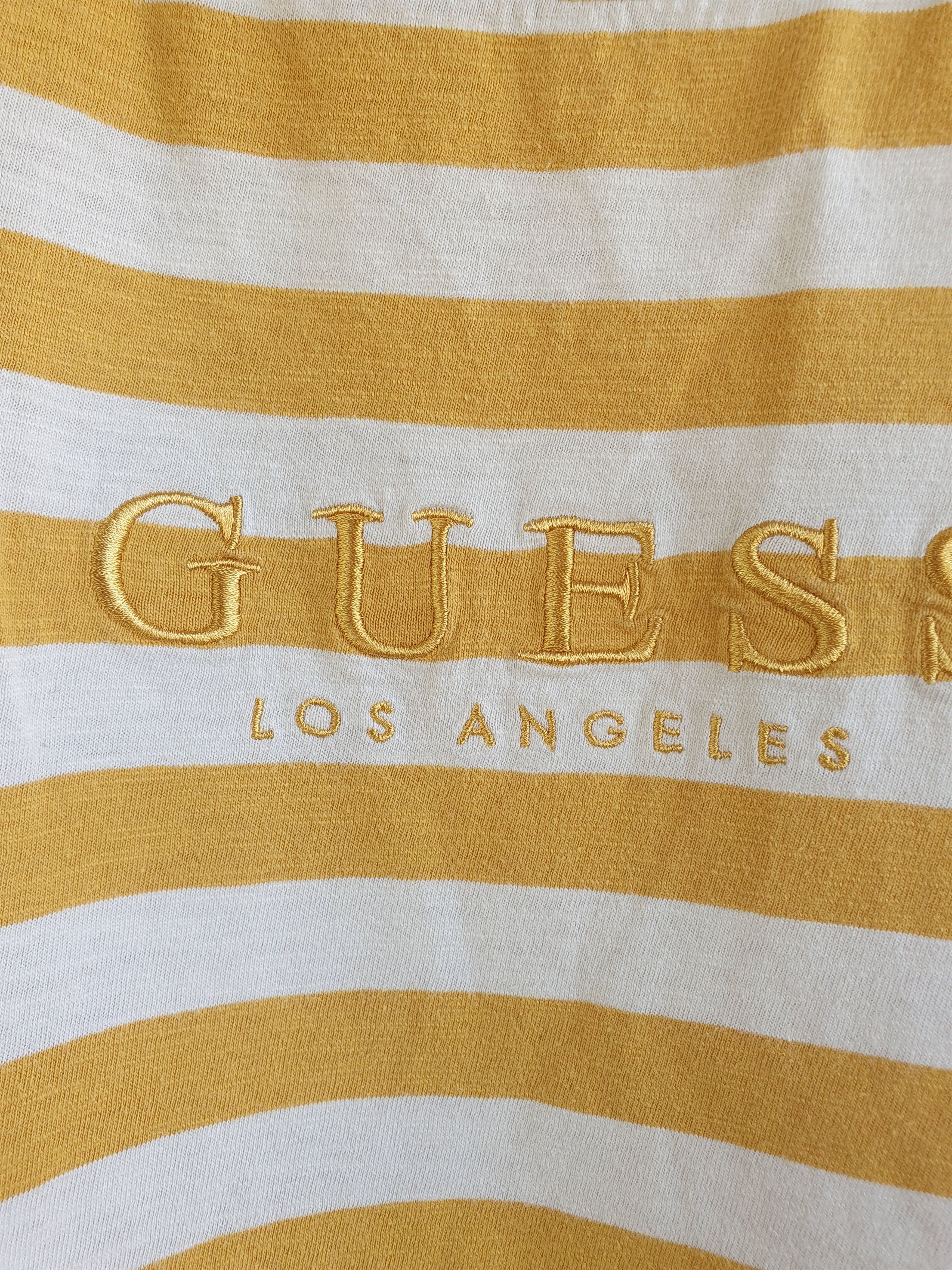 Guess Guess Jeans Los Angeles Yellow Stripes Embroidered logo M/L Size US L / EU 52-54 / 3 - 2 Thumbnail