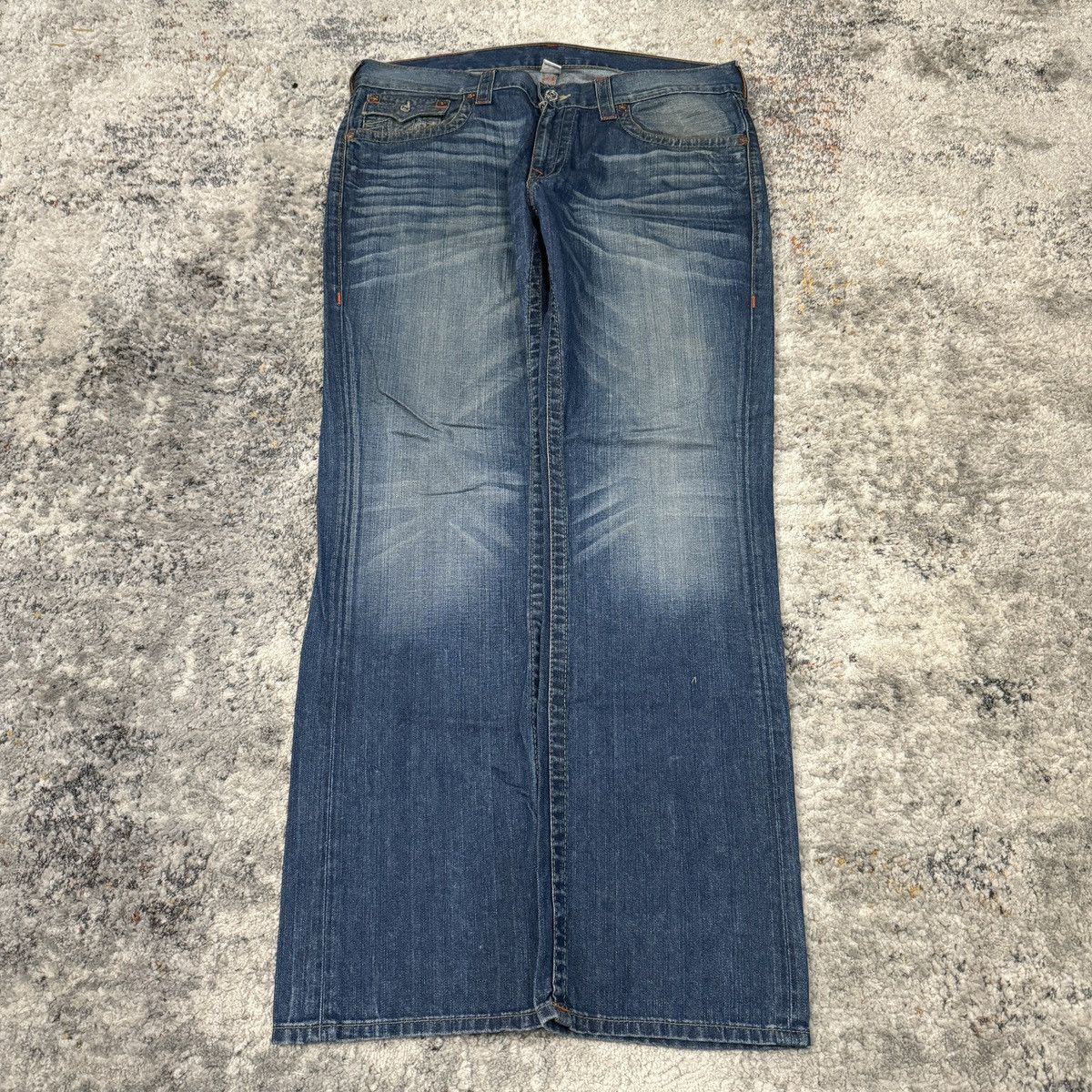 JNCO × True Religion × Vintage Vintage Y2K True Religion baggy wide leg jeans Size US 36 / EU 52 - 2 Thumbnail