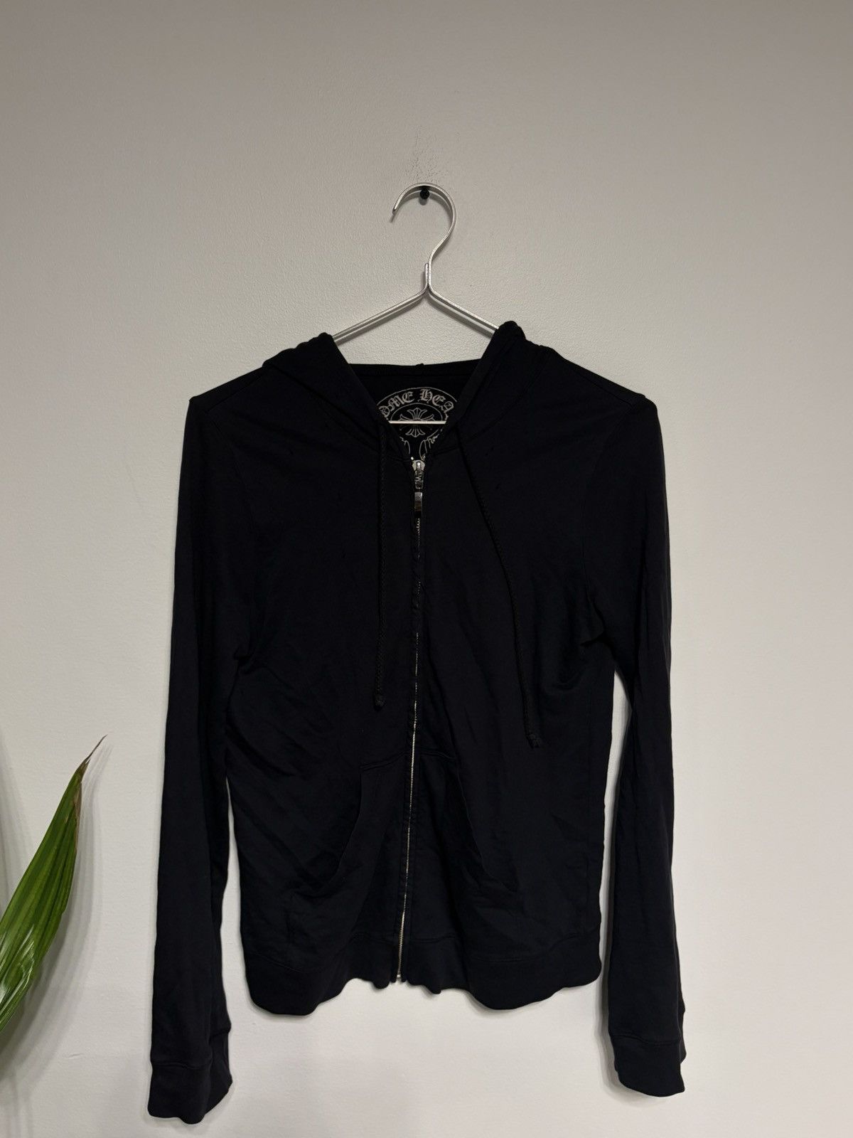 Chrome Hearts Chrome Hearts Womens Dagger Logo Zip Up Hoodie Size XS / US 0-2 / IT 36-38 - 2 Thumbnail