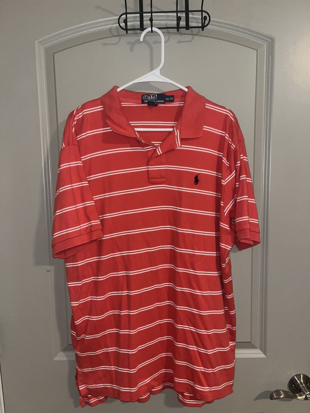 Polo Ralph Lauren Ralph lauren red and white striped polo Size US XL / EU 56 / 4 - 1 Thumbnail