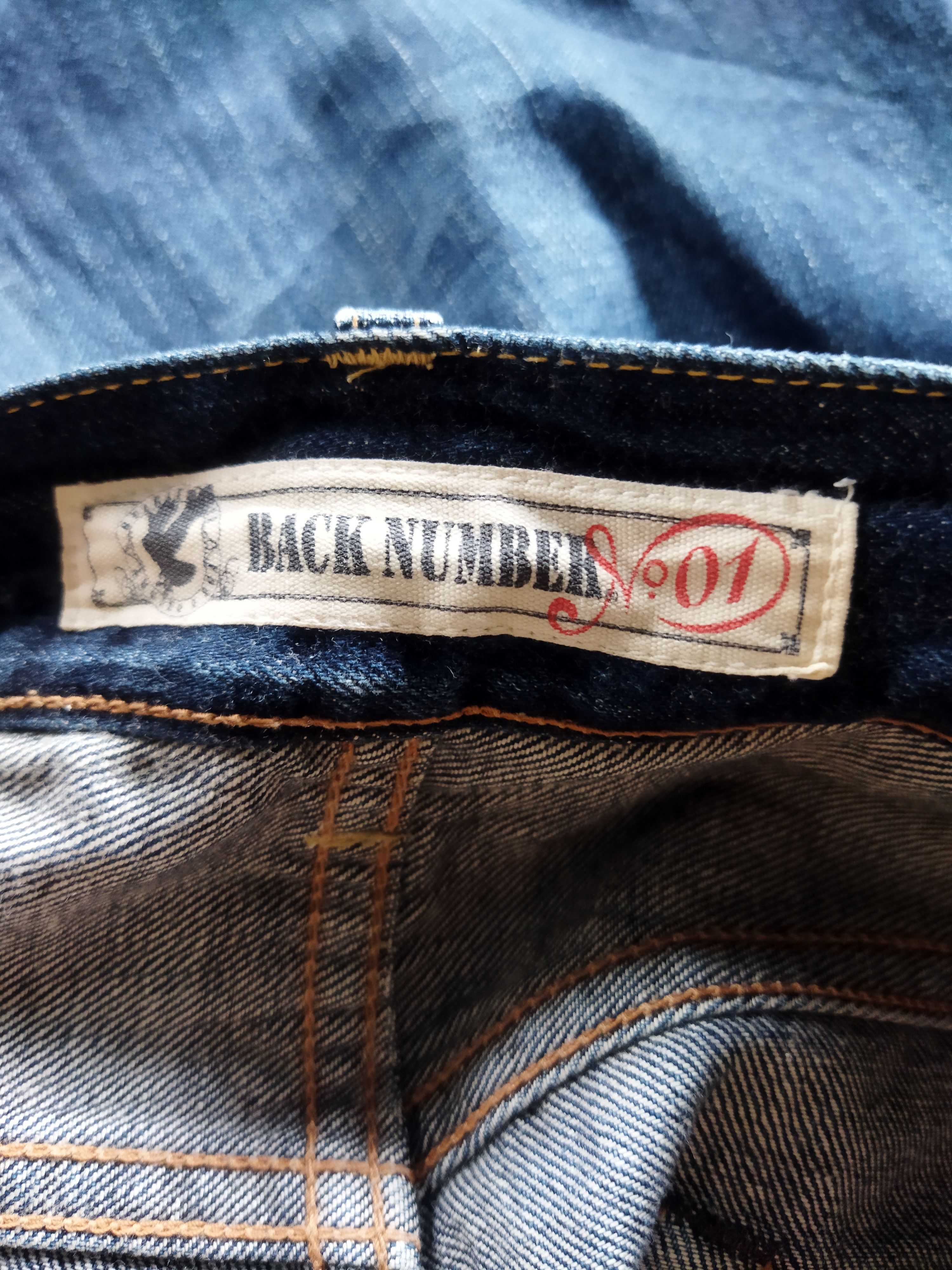 Vintage VINTAGE BACK NUMBER DISTRESSED BLUE JEANS PANTS Size US 36 / EU 52 - 11 Thumbnail