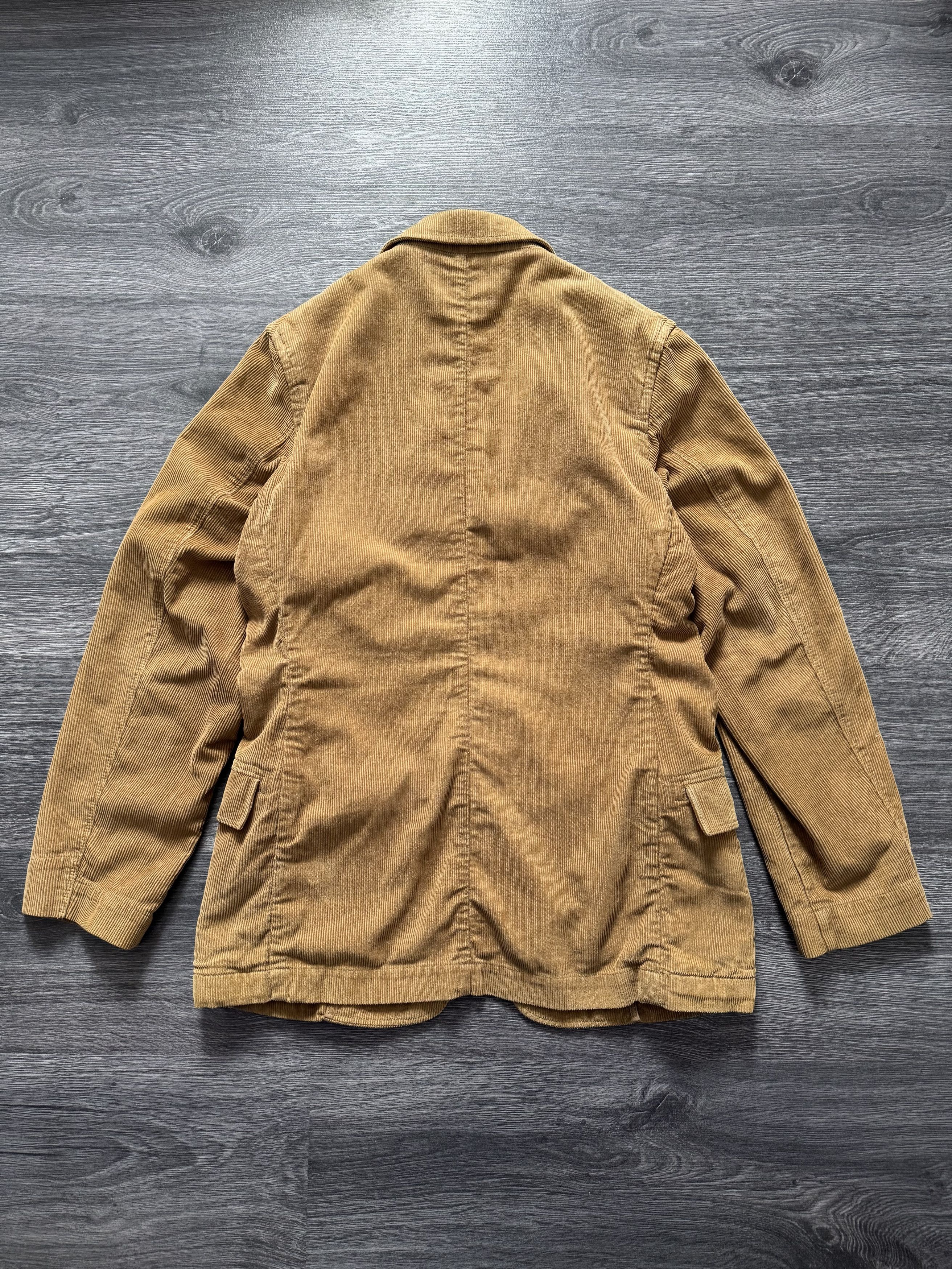 Gap Vintage Gap Button Jacket Corduroy Beige Blazer Coat Size US S / EU 44-46 / 1 - 2 Thumbnail