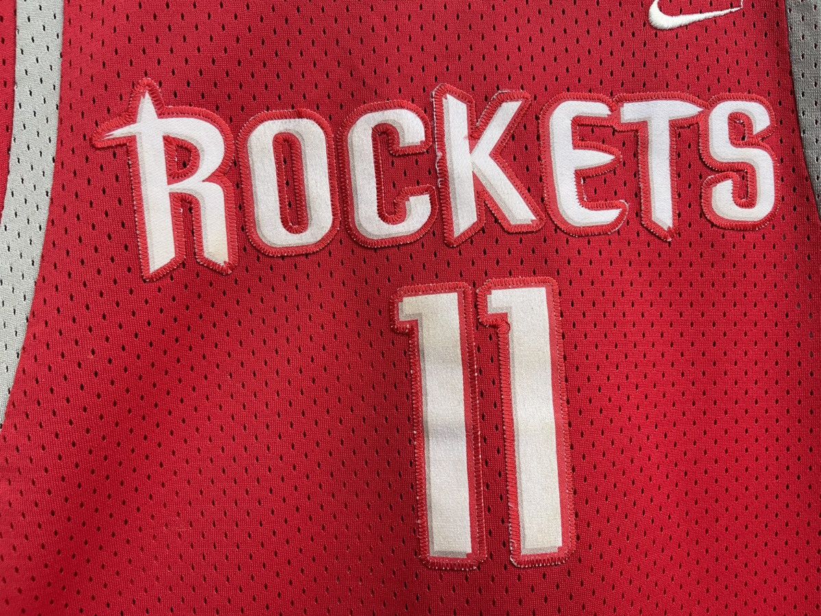 NBA Nike Houston Rockets Yao Ming 11 Red Basketball Jersey S Size US XXS / EU 40 - 3 Thumbnail