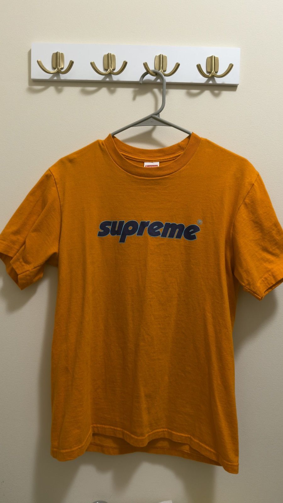 Supreme Vintage Orange Supreme T-shirt Size US S / EU 44-46 / 1 - 1 Thumbnail