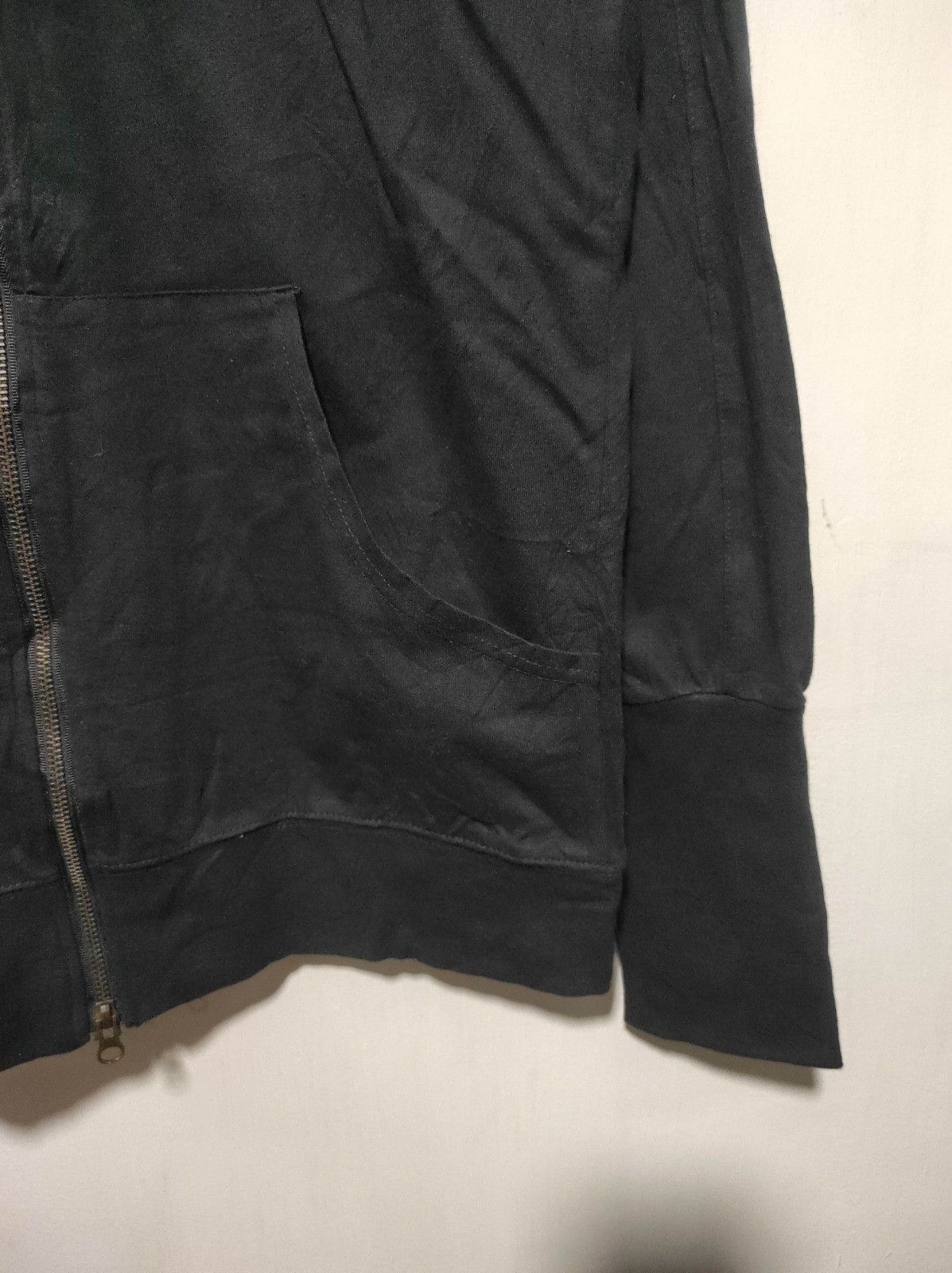 Japanese Brand Acid black Cherry double zip fur hoodie LGB style Size US M / EU 48-50 / 2 - 7 Thumbnail
