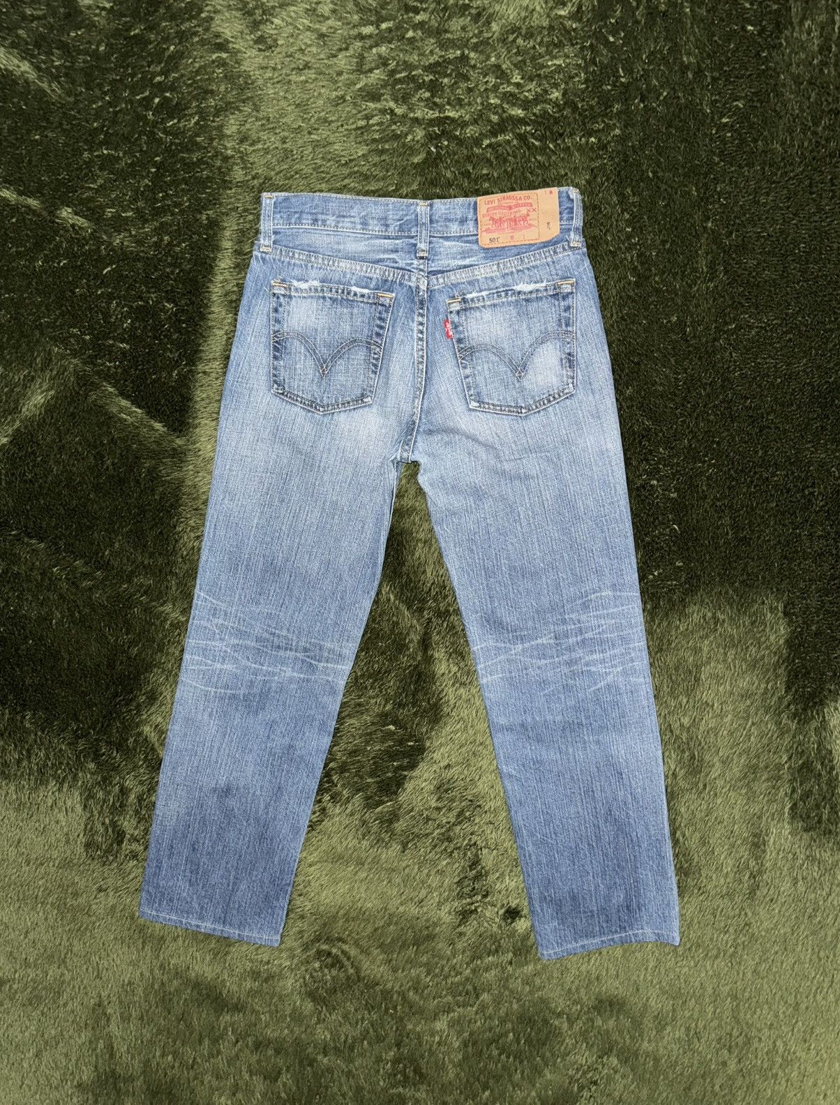 Levi's [W28/L31] Levi’s Japan 00s Original Vintage Washed Denim Size US 28 / EU 44 - 8 Thumbnail
