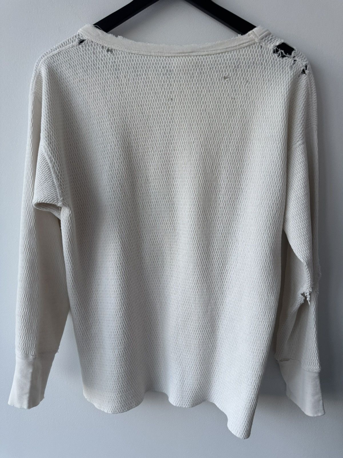 Vintage 1970sVINTAGE THRASHED THERMAL FADED Size US XL / EU 56 / 4 - 7 Thumbnail