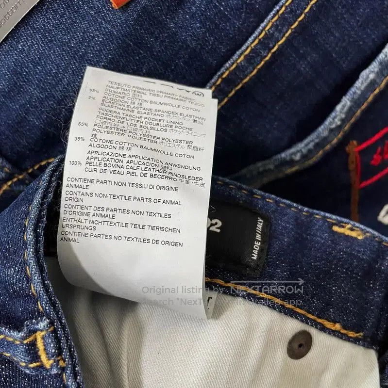 Dsquared2 DSQUARED2 Men's Casual Denim Pants in Dark Blue . Size US 27 - 4 Thumbnail