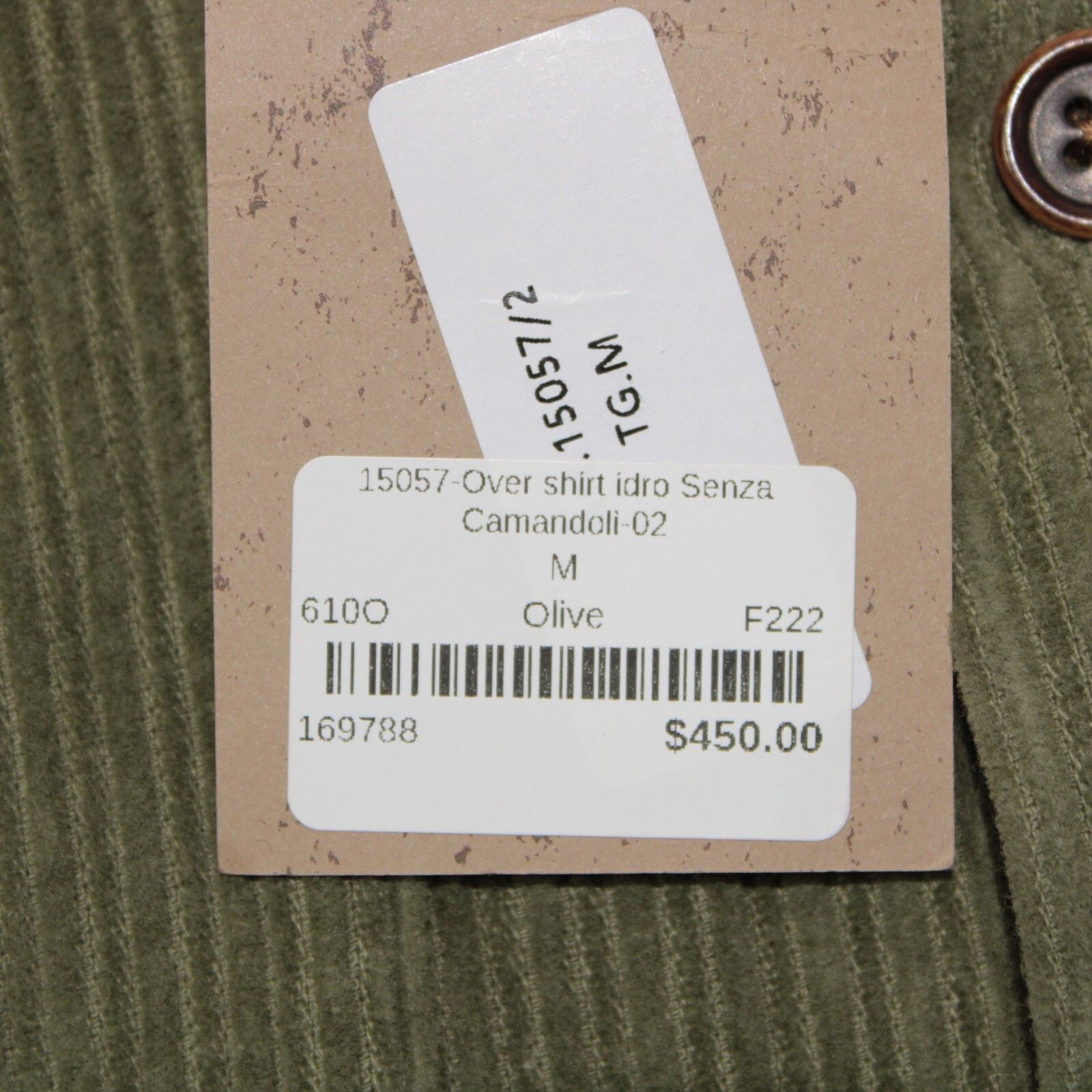 Other Borriello Overshirt Size M US In Green Cotton Size US M / EU 48-50 / 2 - 4 Thumbnail