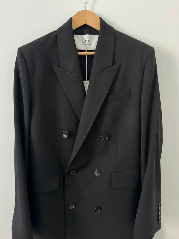 AMI AMI Paris Overcoat Size US M / EU 48-50 / 2 - 2 Thumbnail