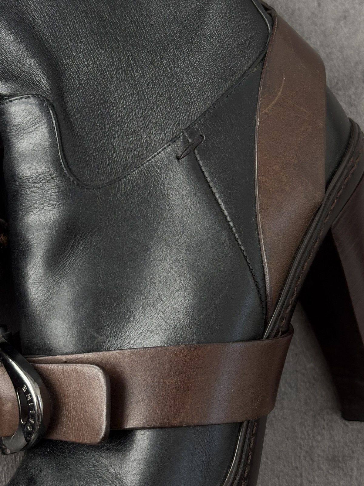 Celine Celine Riding Leather Boots Long Length Size US 8 / IT 38 - 16 Thumbnail
