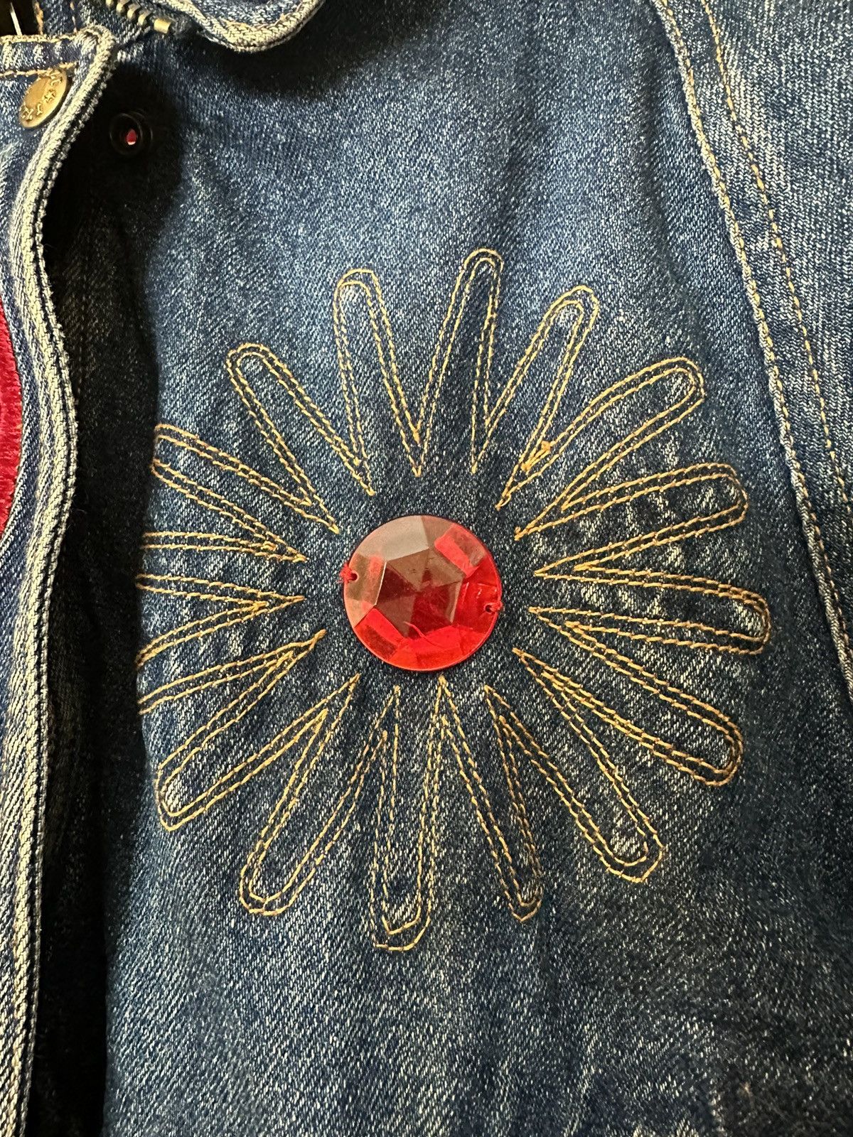 Kith Izzi Vintage 80’s Denim Jacket - North Star Kith Patchwork Size S / US 4 / IT 40 - 5 Thumbnail