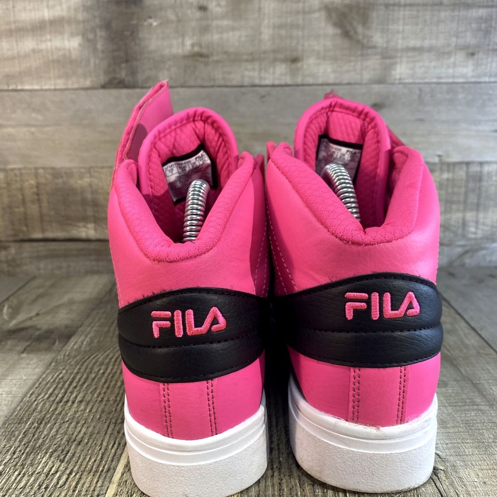 Fila FILA Vulc 13 Harlay Women's High Top Shoes Size 7 Pink Sneaker Size M / US 6-8 / IT 42-44 - 5 Thumbnail