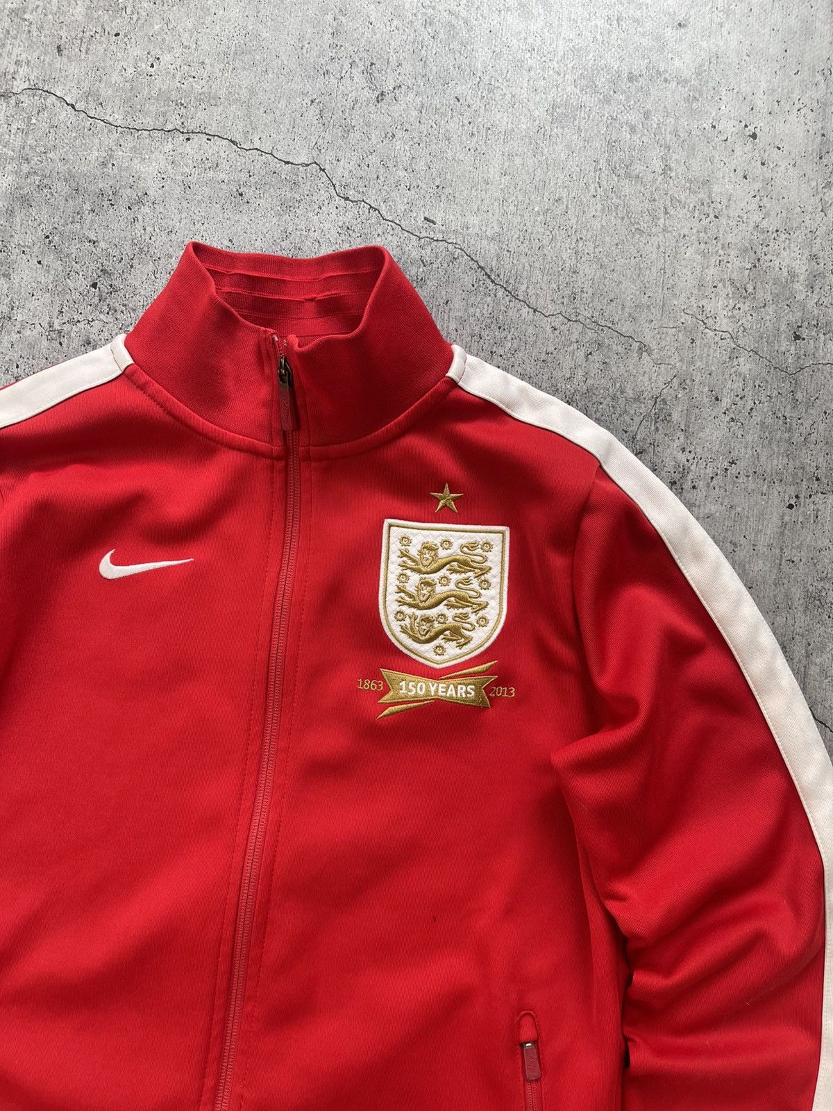 Nike Nike England Football Full Zip Tracksuit Jacket Size US M / EU 48-50 / 2 - 4 Thumbnail