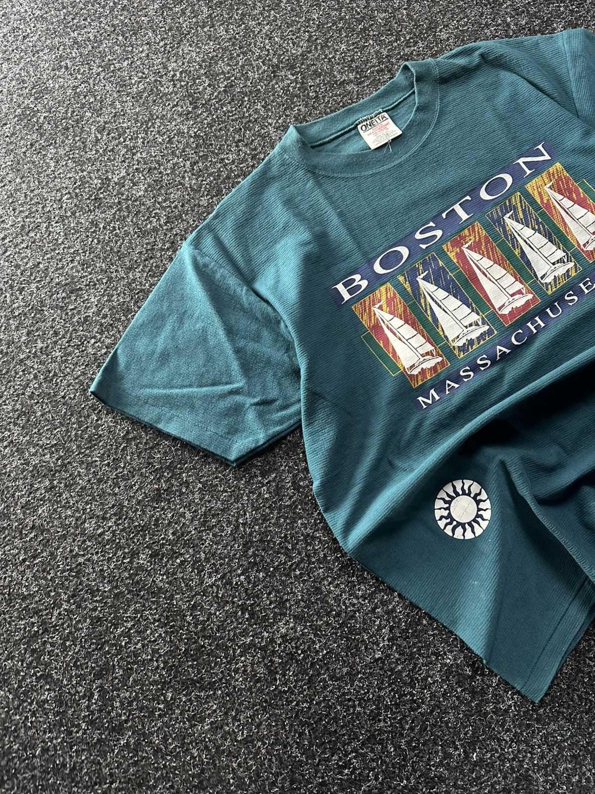 Vintage 🚨Vintage single stitch Boston Massachusetts t shirt size L Size US L / EU 52-54 / 3 - 2 Thumbnail