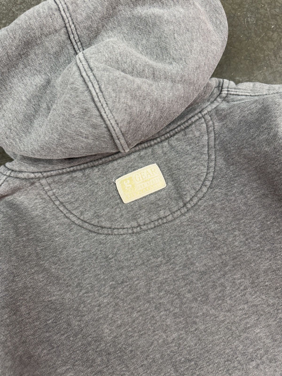 Russell Athletic × Vintage Vintage 90s University of Maine Fort Kent Boxy Gray Hoodie Size US L / EU 52-54 / 3 - 5 Thumbnail
