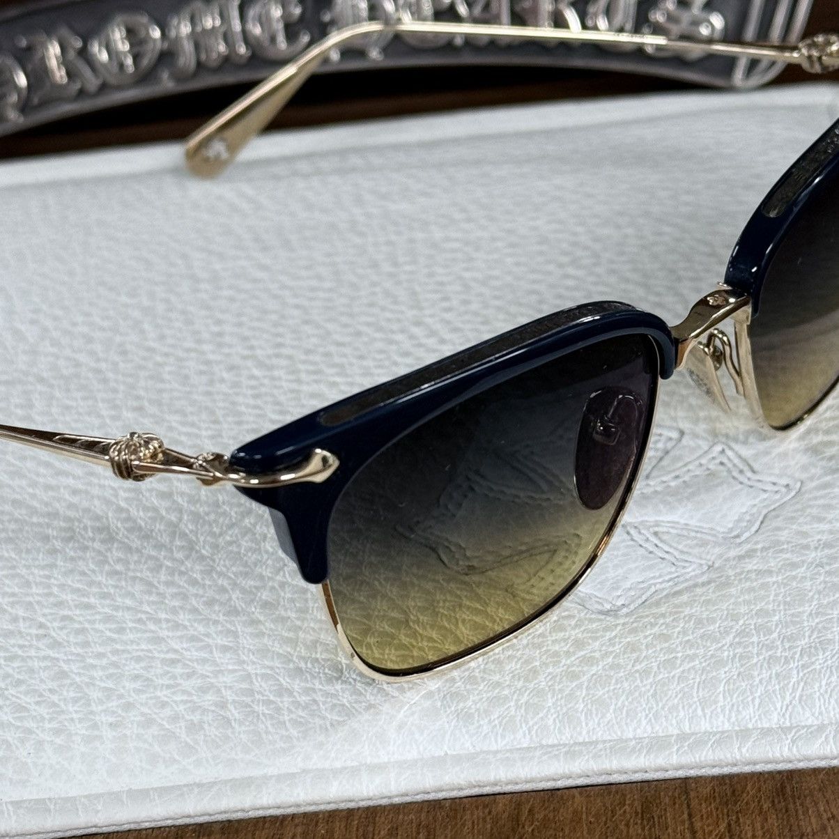 Chrome Hearts Chrome Hearts SLUNTRADICTION 1/1 Sunglasses Size ONE SIZE - 5 Thumbnail