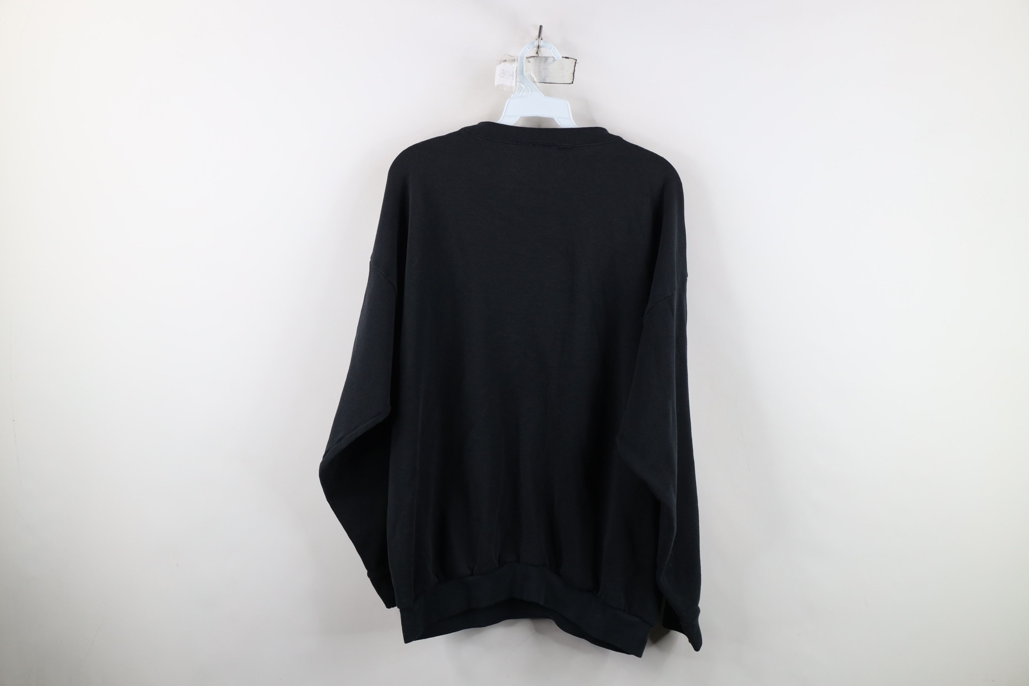 Vintage Vintage 90s Streetwear Deer Buck Sweatshirt USA Black Size US XXL / EU 58 / 5 - 12 Thumbnail