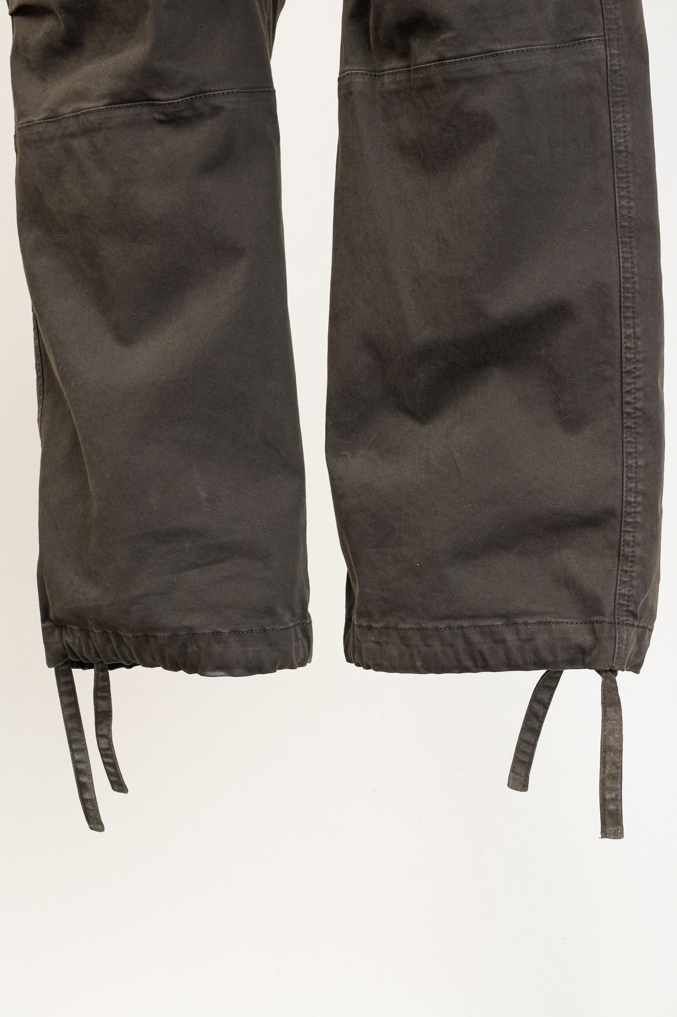 Moncler Moncler Military Khaki Wide-Leg Stretch-Cotton Cargo pant Size US 34 / EU 50 - 7 Thumbnail